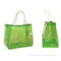 Transparent PVC Tote Handbags, Available in Various Shapes and ColorsNew